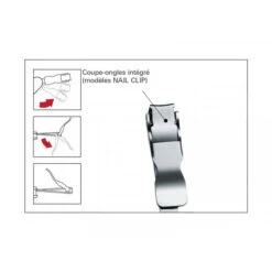 VICTORINOX - NAIL CLIP 580 RUBIS